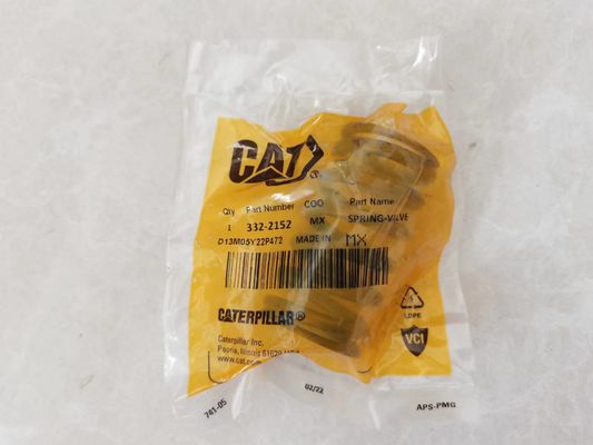 332-2152 Maschinen-Ventilfeder 345C  Spare Parts Customized Diesel