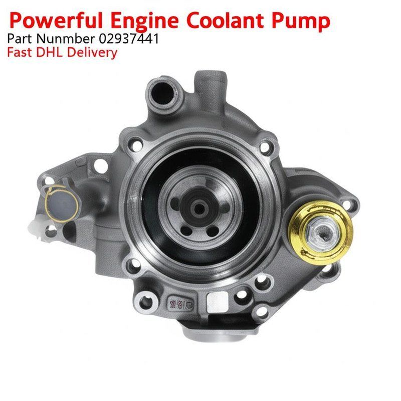 Leistungsstarke Motorkühlmittelpumpe für Generatorsätze Artikelnummer 02937441 Schnelle DHL-Lieferung