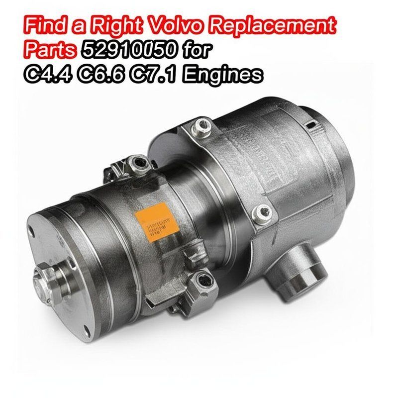 Find the Right Volvo Replacement Parts 5291050 for C4.4 C6.6 C7.1 Engines